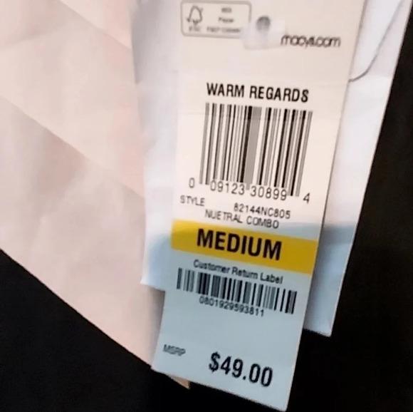 Style&Co Women's Layered Multi Colored Sleeveless Top Blouse Size Medium - Picture 8 of 8